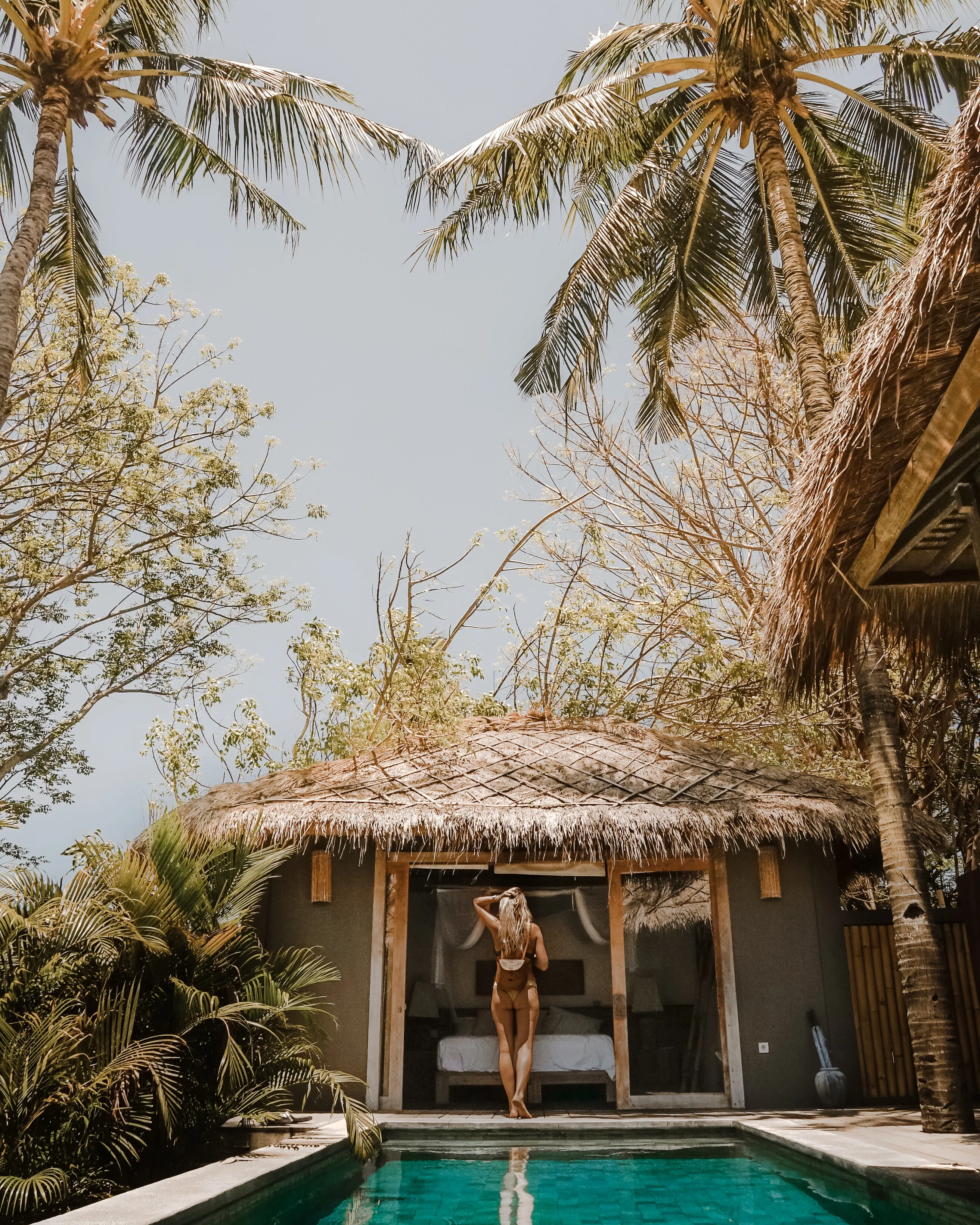 Vegan Bingin Rattan Backpack