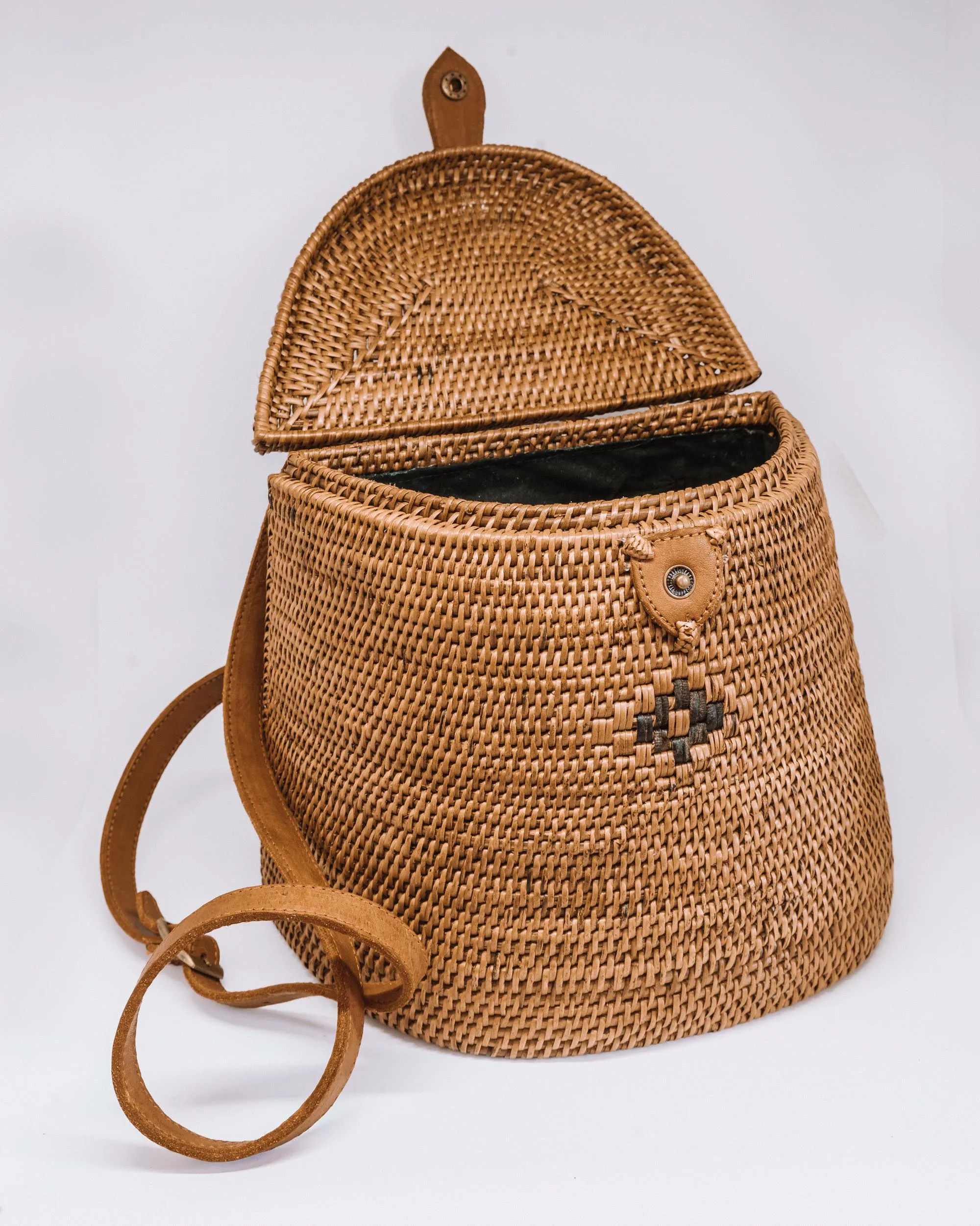 Vegan Bingin Rattan Backpack