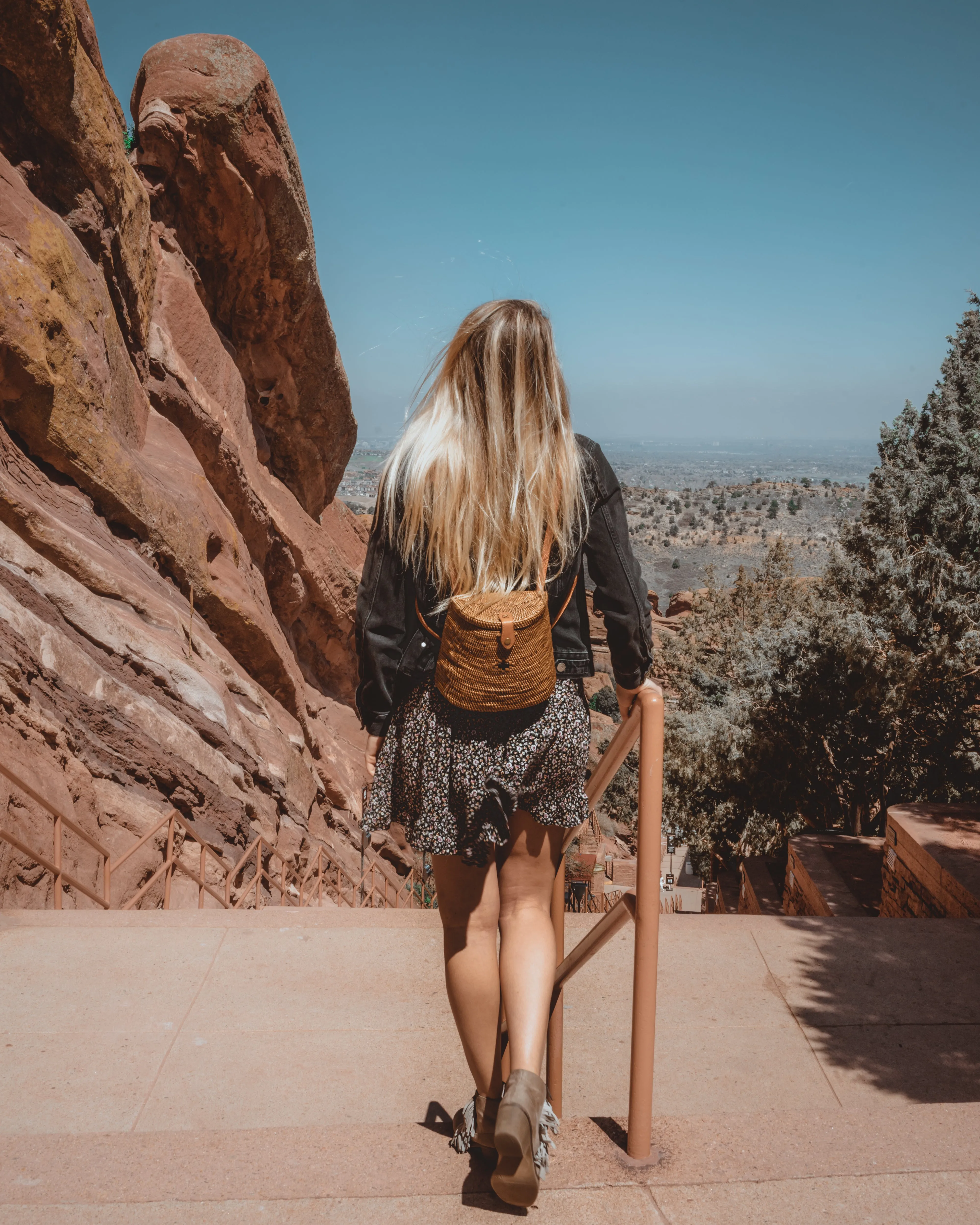 Vegan Bingin Rattan Backpack