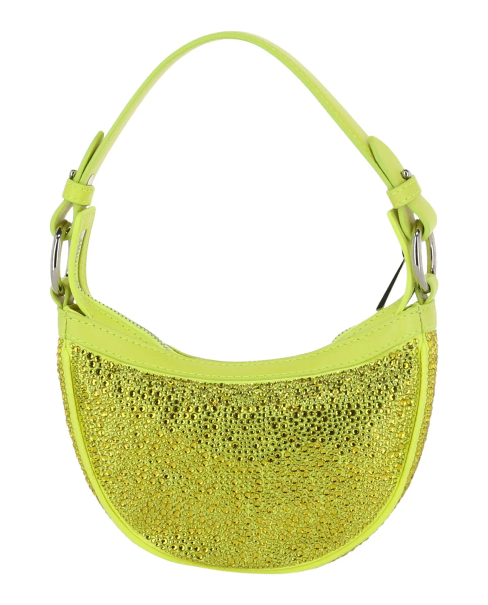 Versace Crystal Repeat Mini Hobo Bag