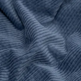 Vintage Wide Wale Cotton Corduroy - Pacific