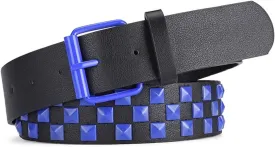 Women's Faux Leather Belt Punk Rock Pyramid Stud Goth Style Spiked Casual Fashion Thick Gothic Studded Belts